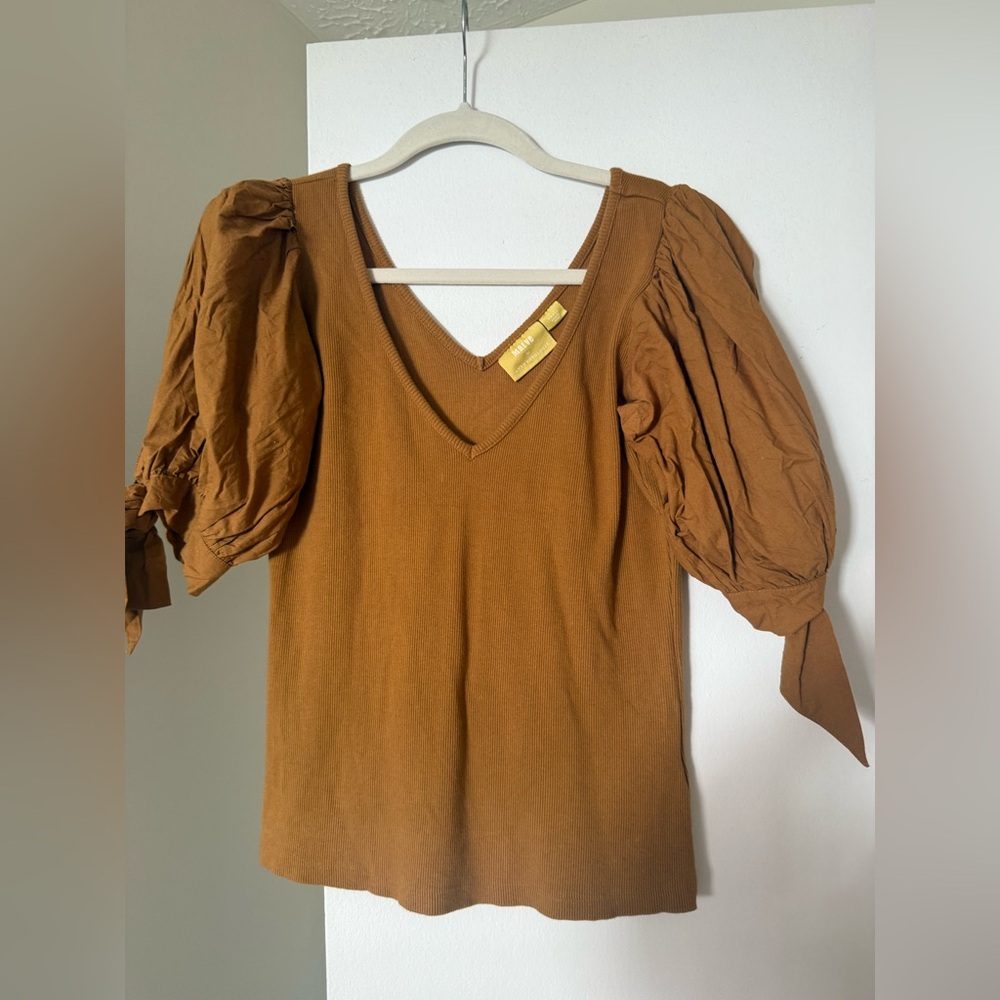 Maeve by Anthropologie Brown Sweater